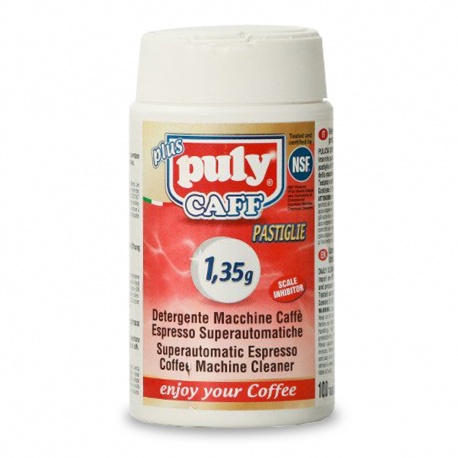 Tabletki czyszczące do ekspresów Puly Caff 1.35 g, 100 szt.